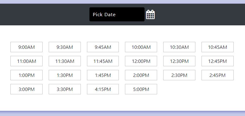 Bootstrap 4 Dark Themed Date And Time Picker