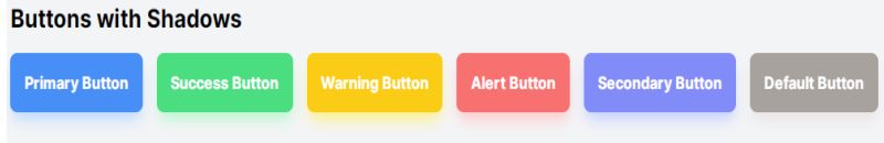 Shadows and More: Tailwind CSS Buttons