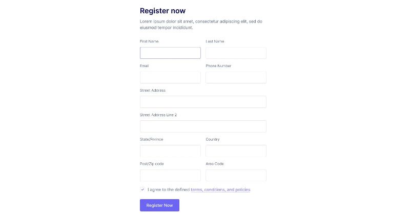 Simple Registration Form_ No Fuss, Just Function