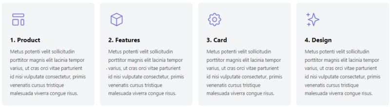 Tailwind Card: Product Features