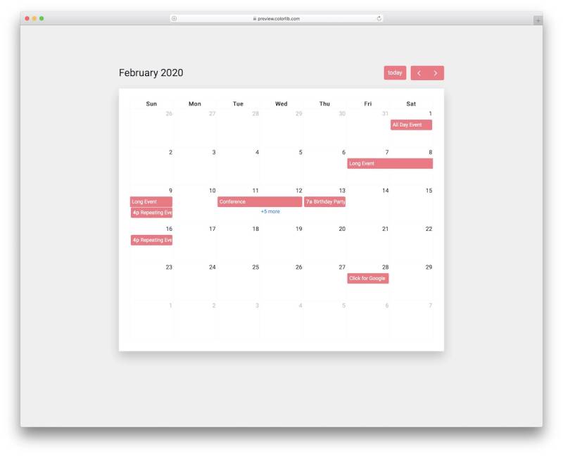 Full Calendar Url Target Blank