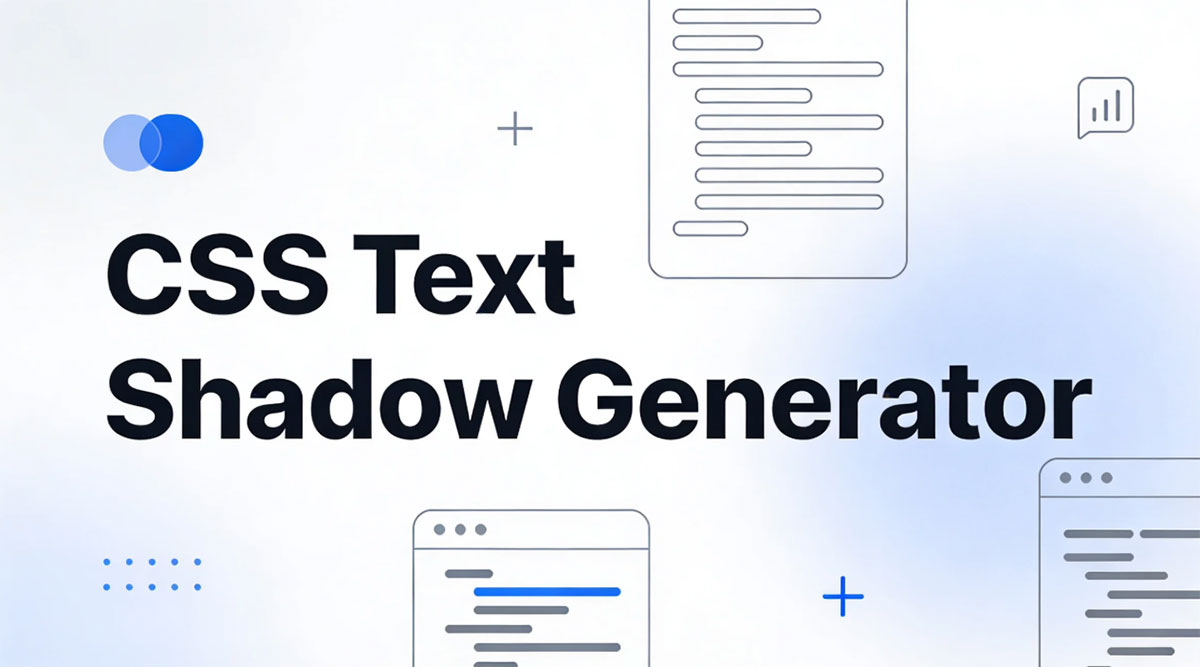 CSS Text Shadow Generator