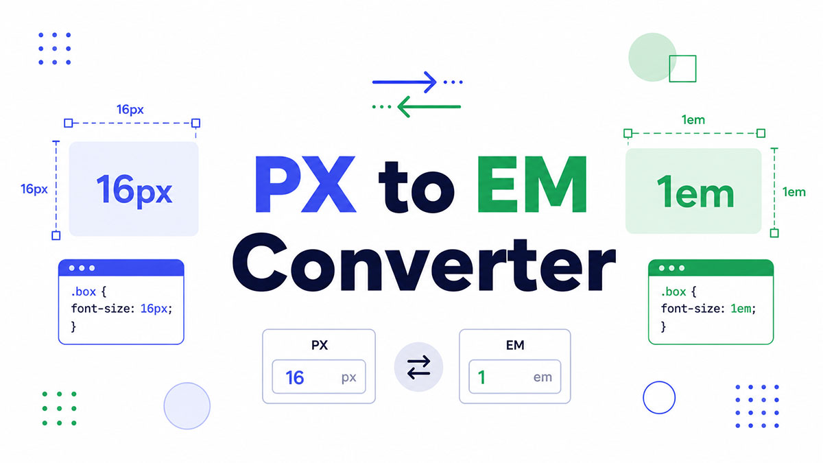 PX to EM Converter - WPDean