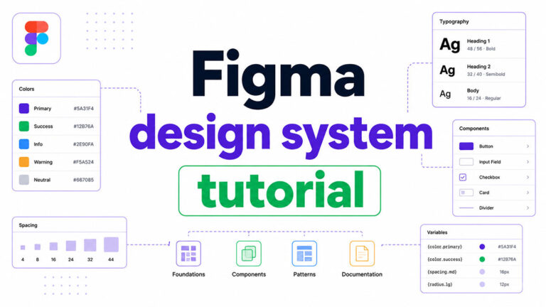 Figma Design System Tutorial: From Zero to Full System
