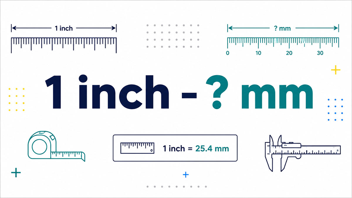 How Many Millimeters Are in an Inch?
