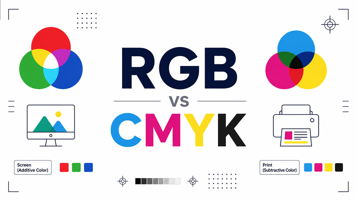 RGB vs CMYK: When to Use Each
